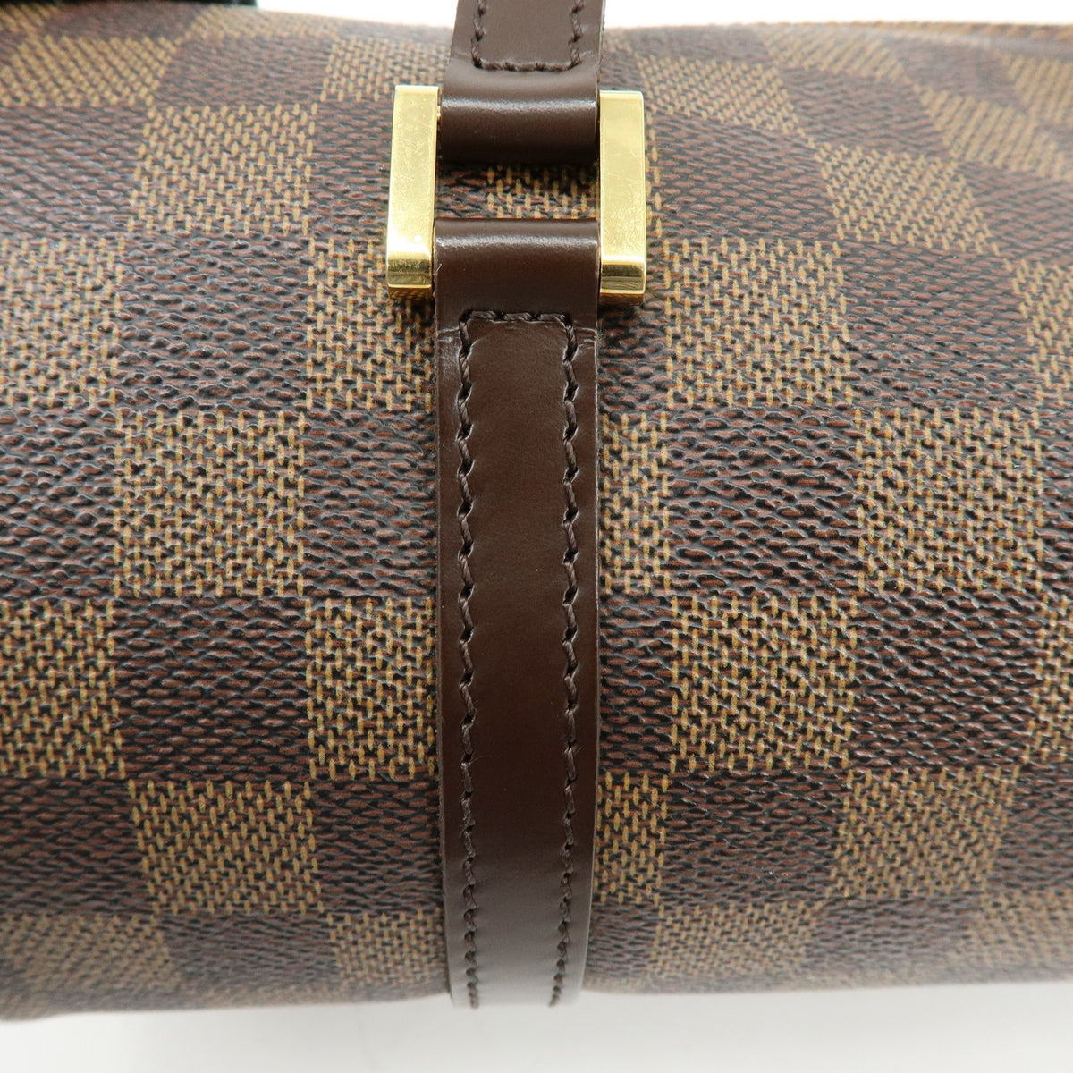 Louis Vuitton Papillon Damier, Brown, Canvas, Handbag