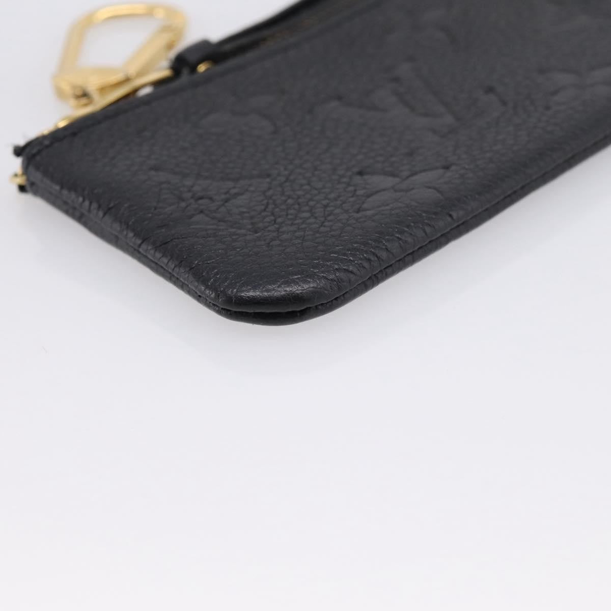 Louis Vuitton Key Monogram Empreinte Leather, Black, Leather, Clutch