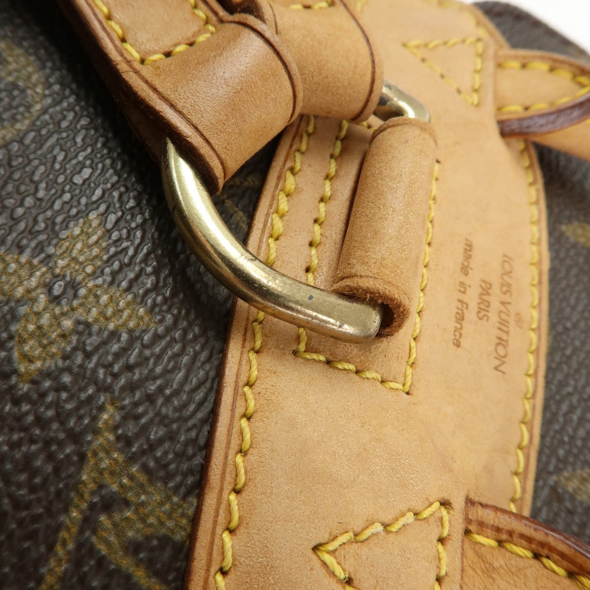 Louis Vuitton Vintage Montsouris Monogram Canvas, Brown, Canvas, Backpack