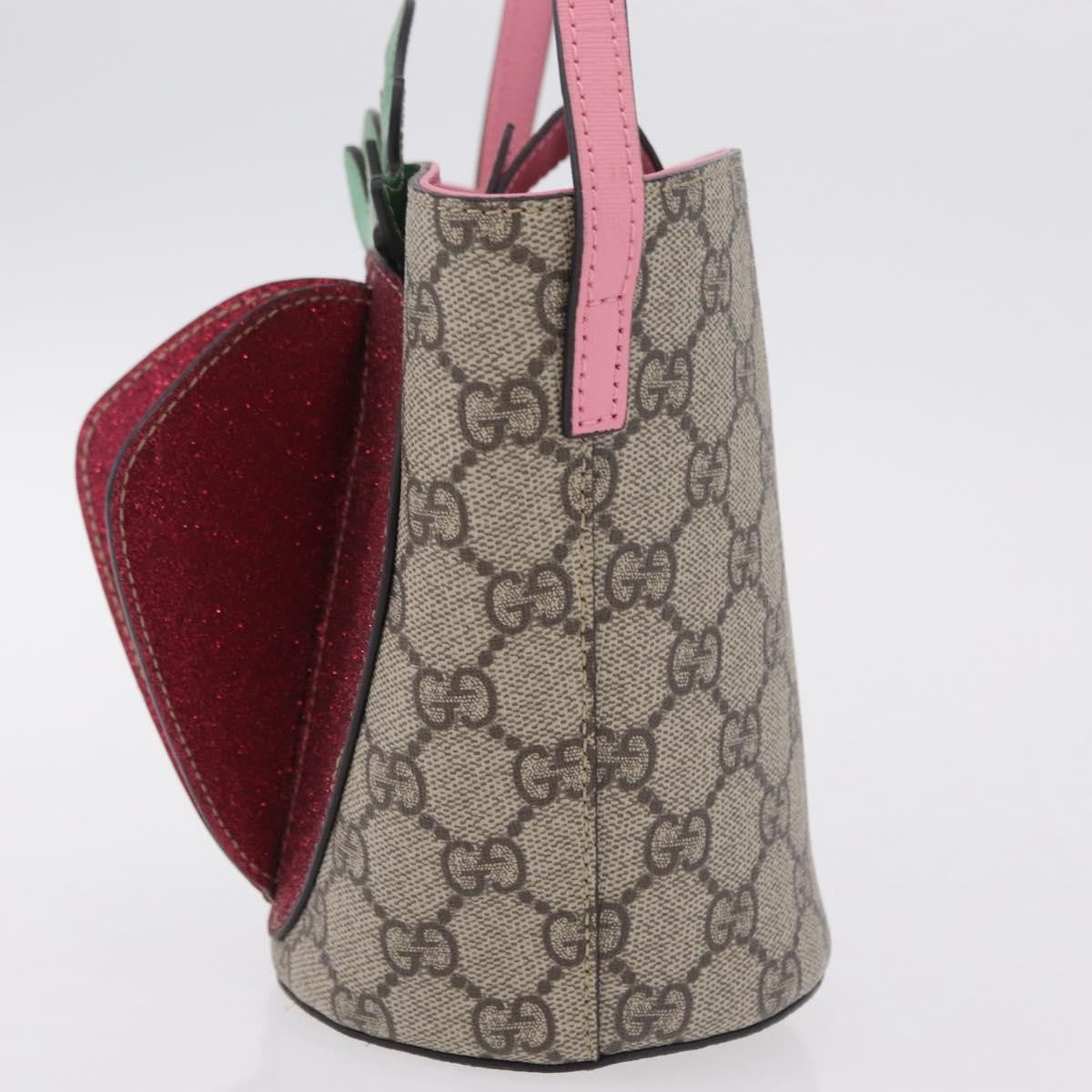 Gucci Children's Convertible GG Coated Canvas with Applique, Beige, Canvas, Tote Bag