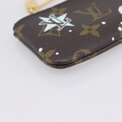 Louis Vuitton Pochette Clés Monogram Vivienne, Brown, Canvas, Wallet