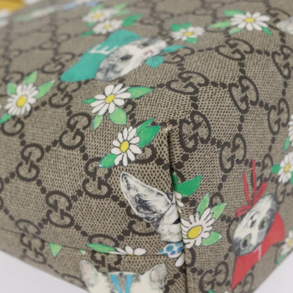 Gucci Children's Printed GG Coated Canvas, Beige, Canvas, Tote Bag