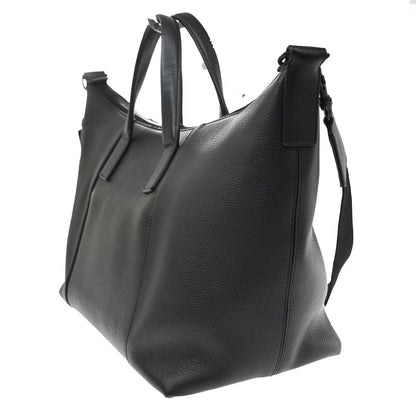 Balenciaga Hourglass Carryall Leather, Black, Leather, Handbag