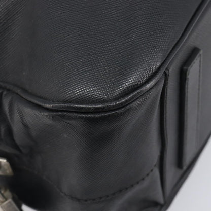 Prada Vintage Leather, Black, Leather, Handbag