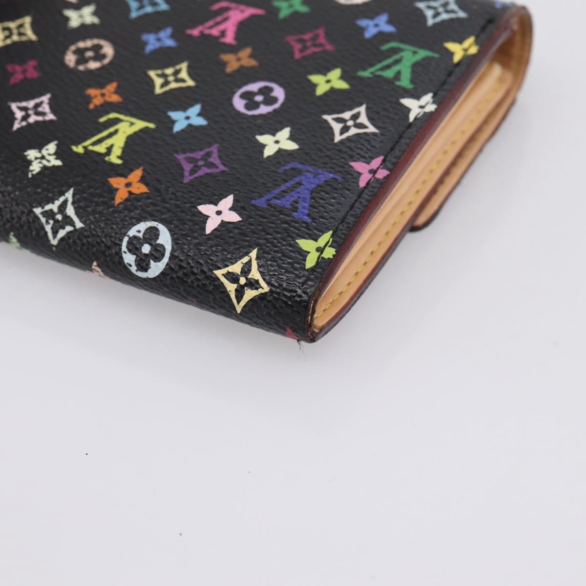 Louis Vuitton Sarah Monogram Multicolor, Black, Canvas, Wallet