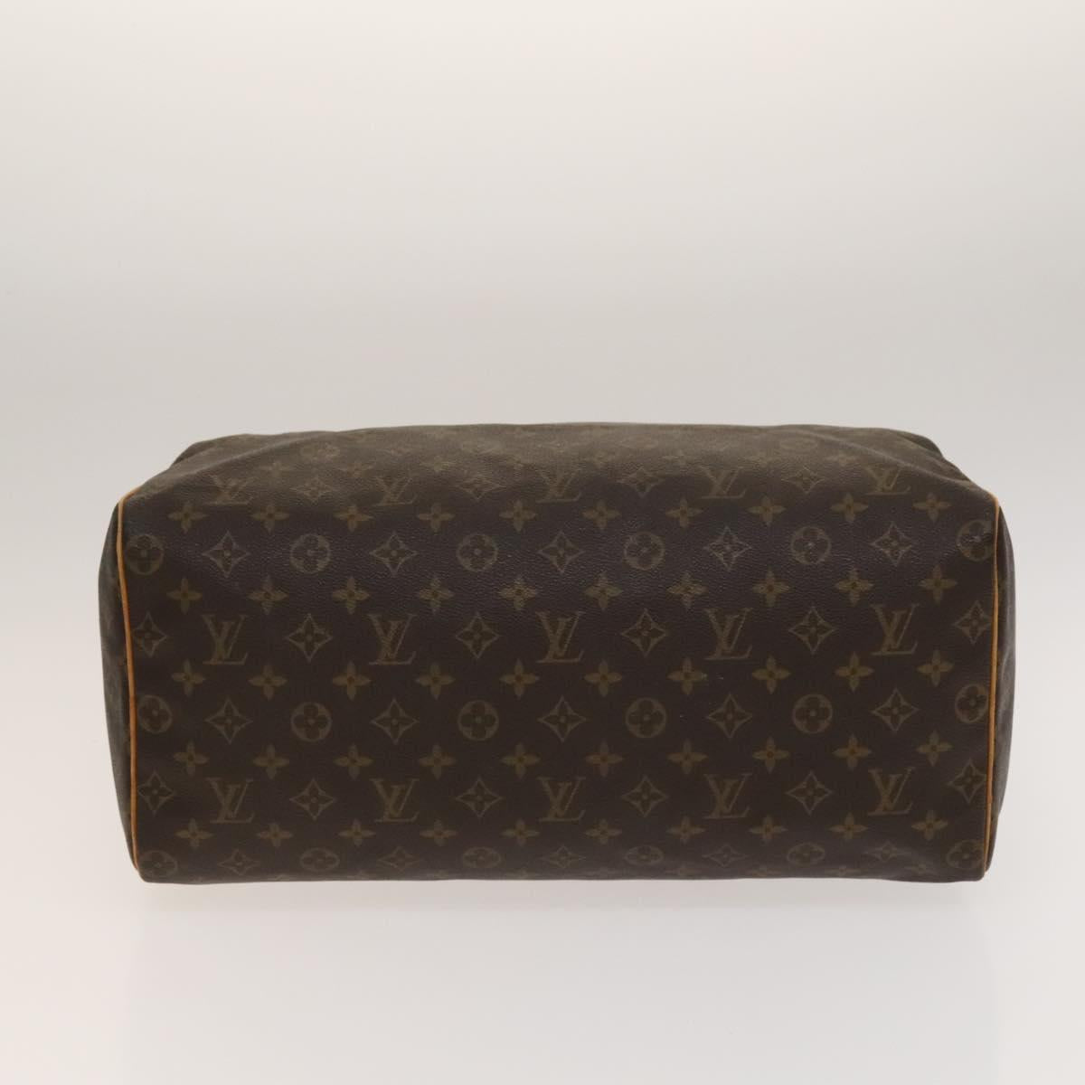Louis Vuitton Speedy Handbag Monogram Canvas, BROWN, CANVAS, Handbag