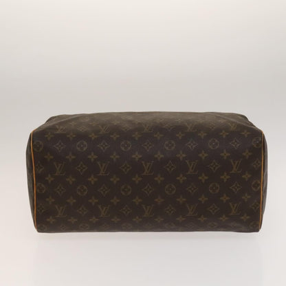 Louis Vuitton Speedy Handbag Monogram Canvas, BROWN, CANVAS, Handbag
