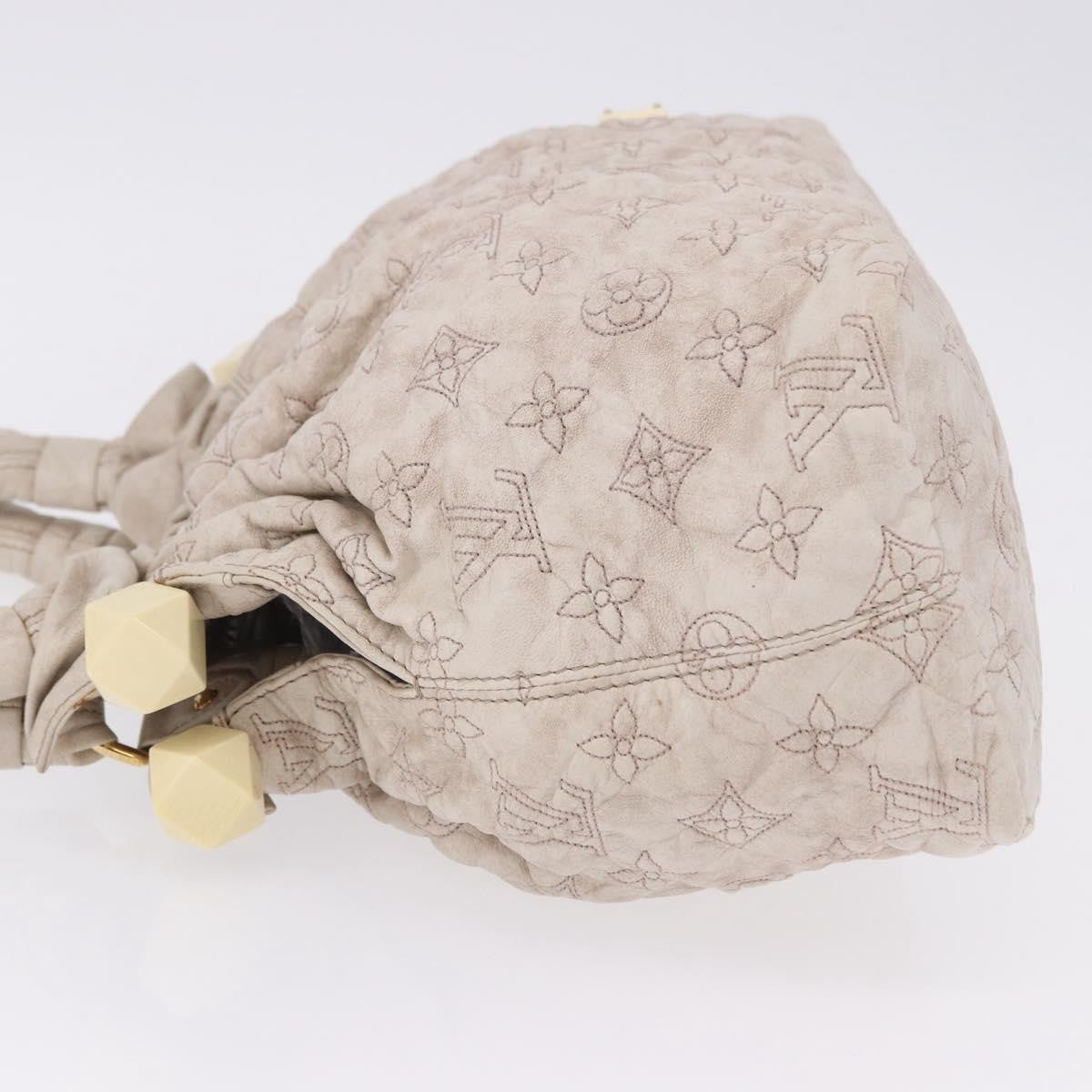Louis Vuitton Olympe Stratus Limited Edition Monogram Lambskin, Beige, Leather, Handbag