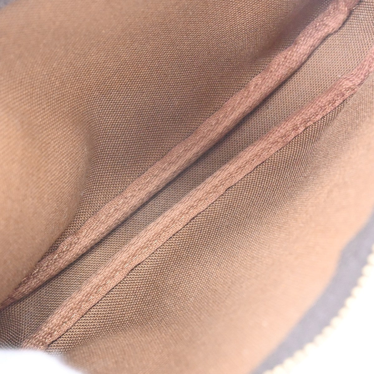Louis Vuitton Mini pochette accessoires Canvas, Brown, Canvas, Clutch