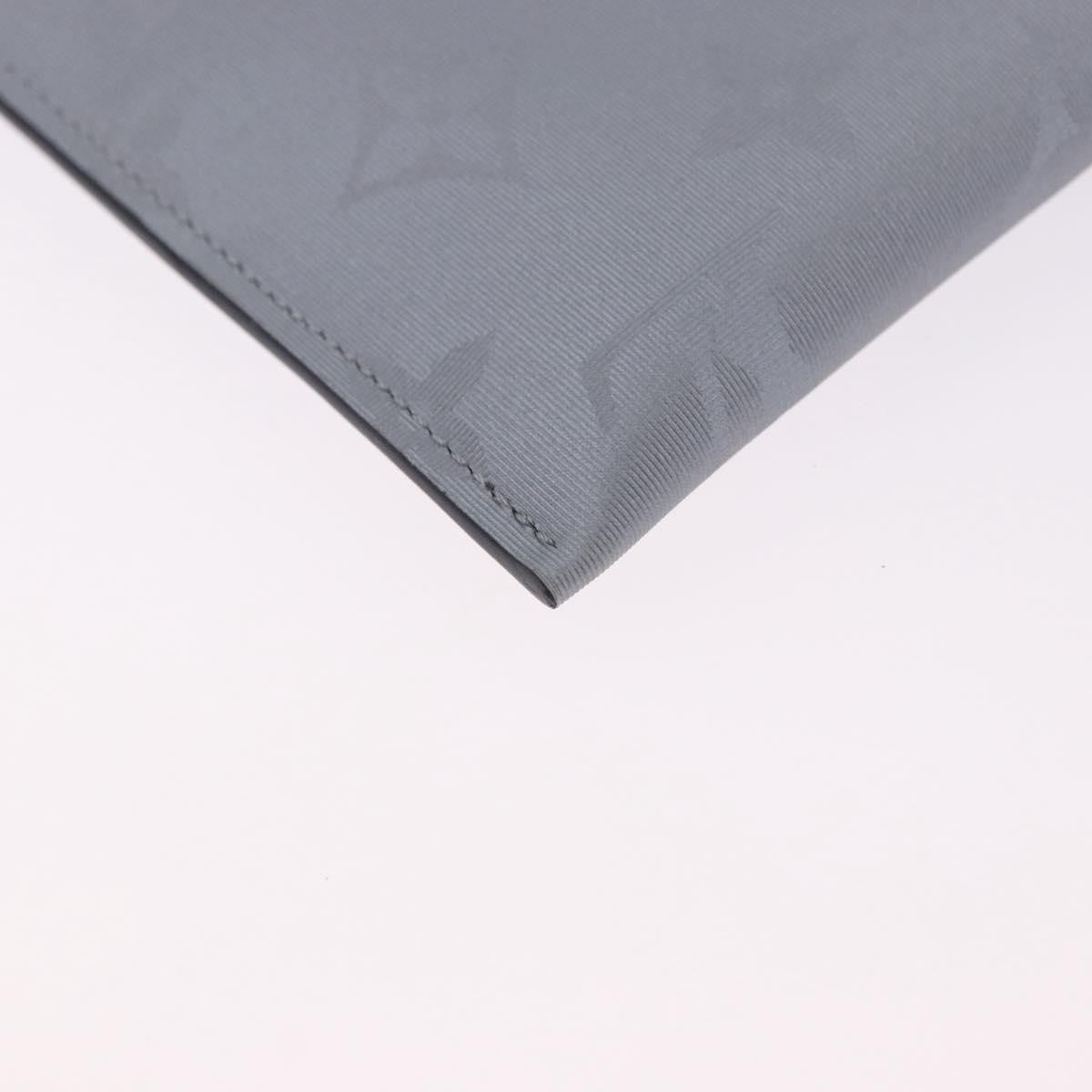 Louis Vuitton Alpha Pouch Limited Edition Monogram Satellite Canvas, Silver, Canvas, Clutch