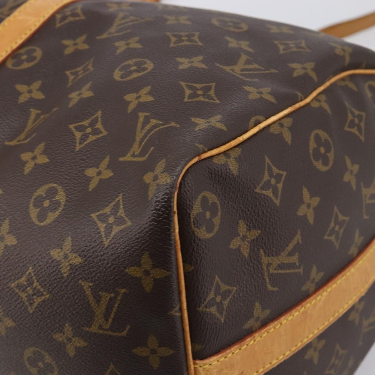 Louis Vuitton Keepall Bandouliere Macassar Monogram Canvas, Brown, Canvas, Travel Bag