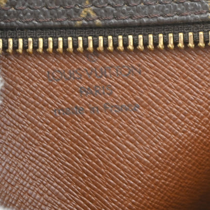 Louis Vuitton Amazone Leather, Brown, Canvas, Shoulder Bag