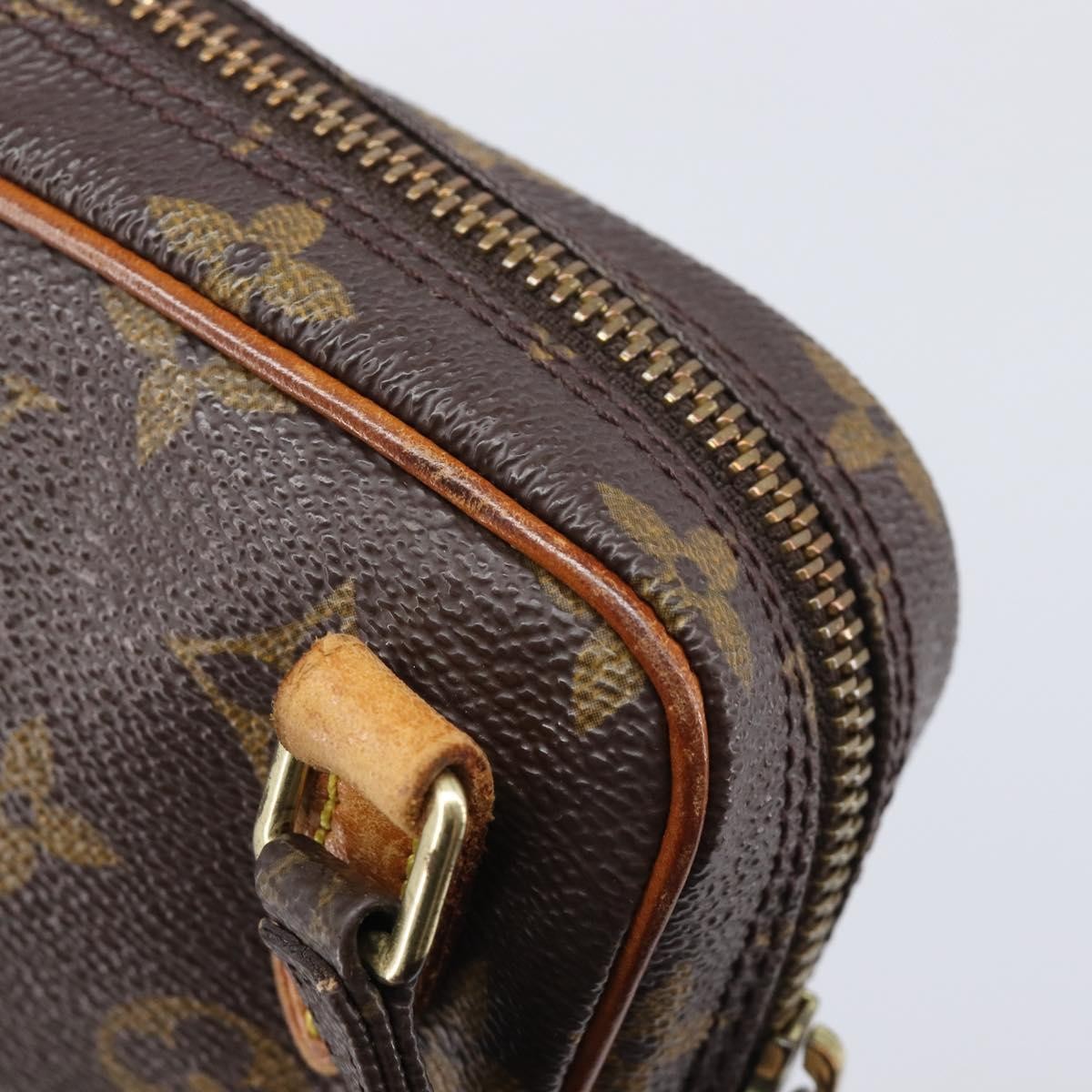 Louis Vuitton Pochette Marly Bandouliere Monogram Canvas, Brown, Canvas, Handbag