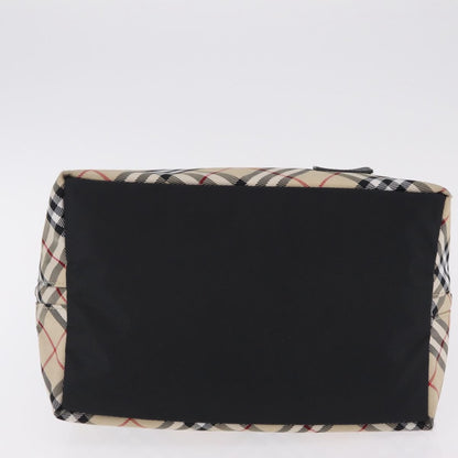 Burberry Nova Check Nylon, Beige, Nylon, Handbag