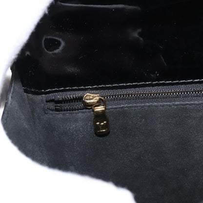 Louis Vuitton Monceau Vernis, Black, Patent Leather, Handbag