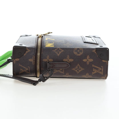 Louis Vuitton Vertical Box Trunk No.7 Trunk L'Oeil Vintage Monogram Canvas, Brown, Canvas, Handbag