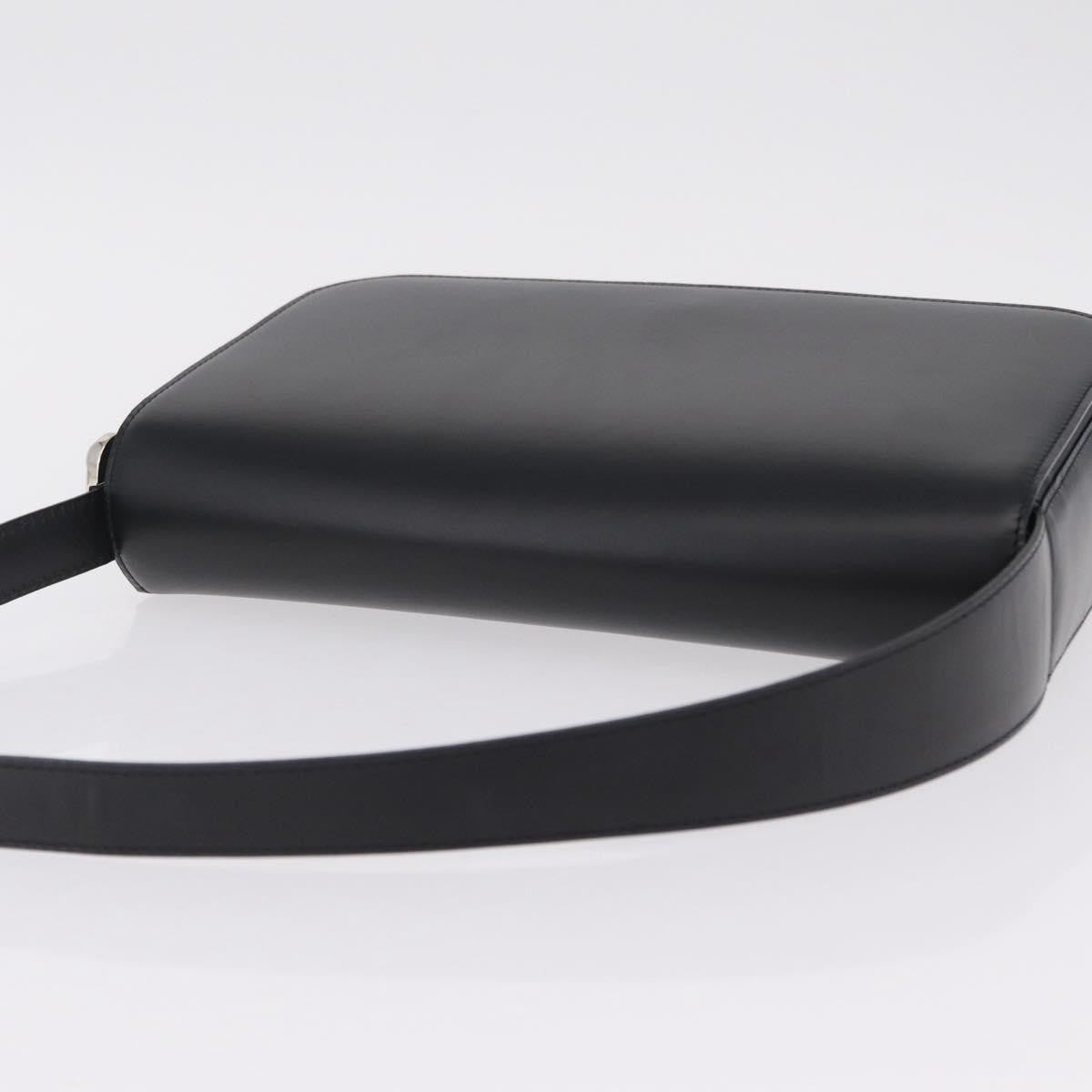 Cartier Panthère Shoulder Leather, Black, Leather, Shoulder Bag