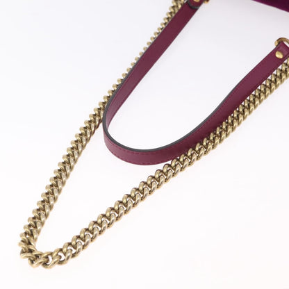 Gucci GG Marmont Matelassé Velvet, Purple, Velvet, Shoulder Bag