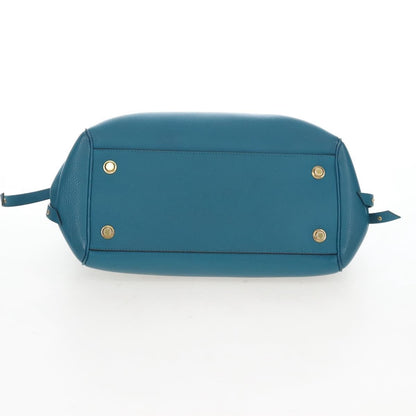 Louis Vuitton Milla Veau Nuage Calfskin, Blue, Leather, Handbag
