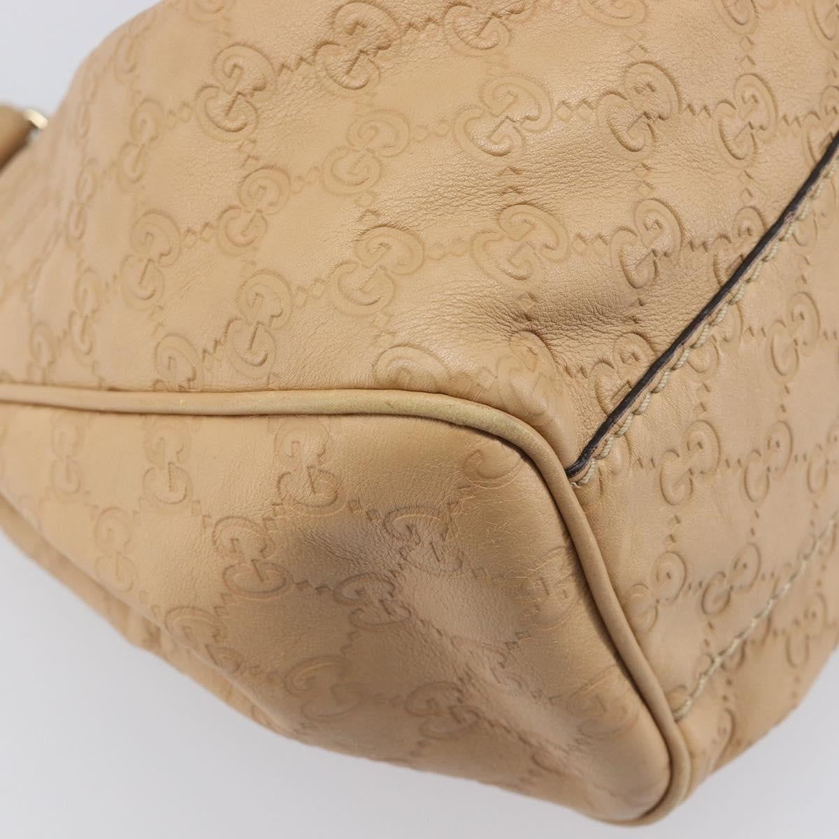 Gucci Sukey Guccissima Leather, Beige, Leather, Tote Bag