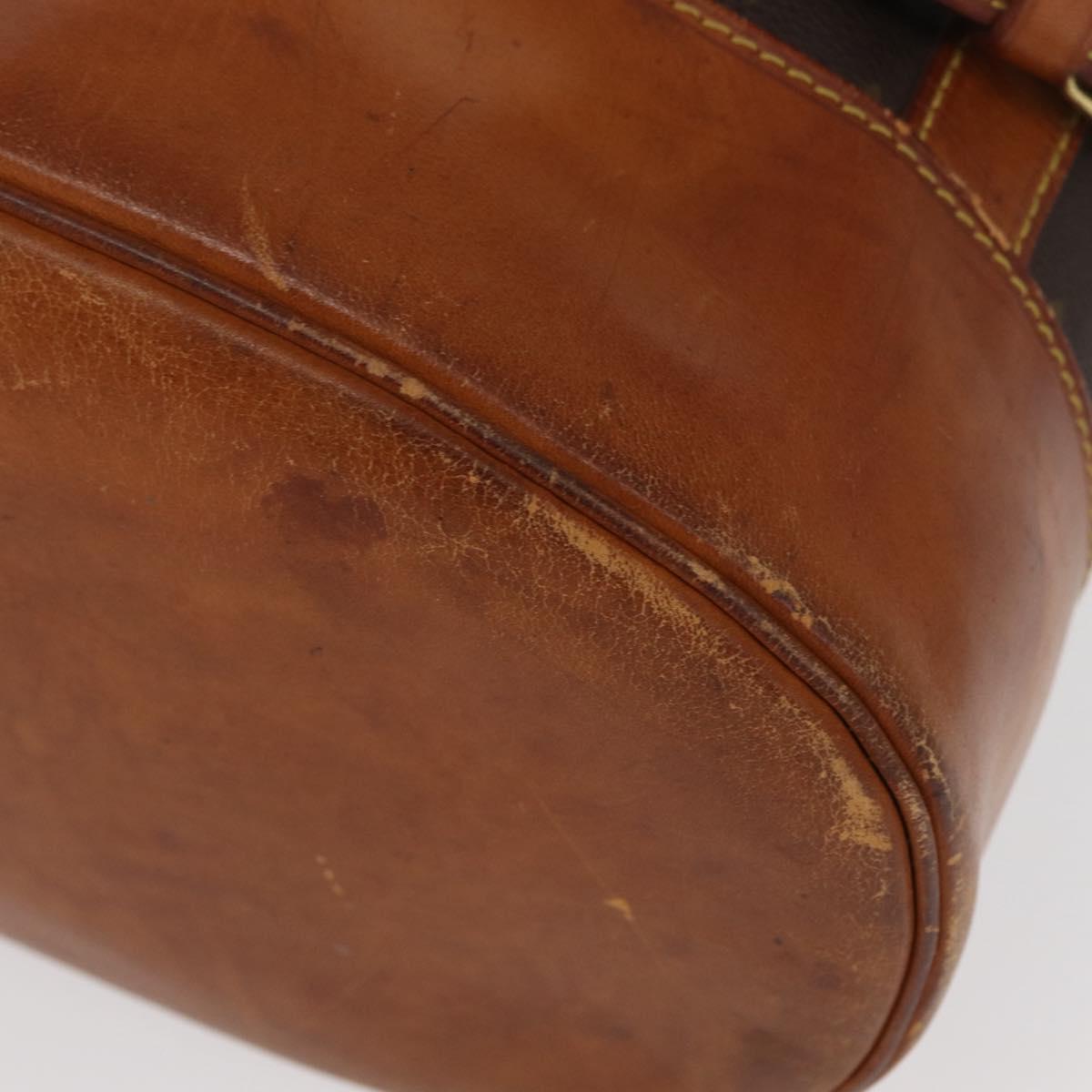 Louis Vuitton Randonnee Pochette Monogram Coated Canvas, BROWN, CANVAS, Handbag