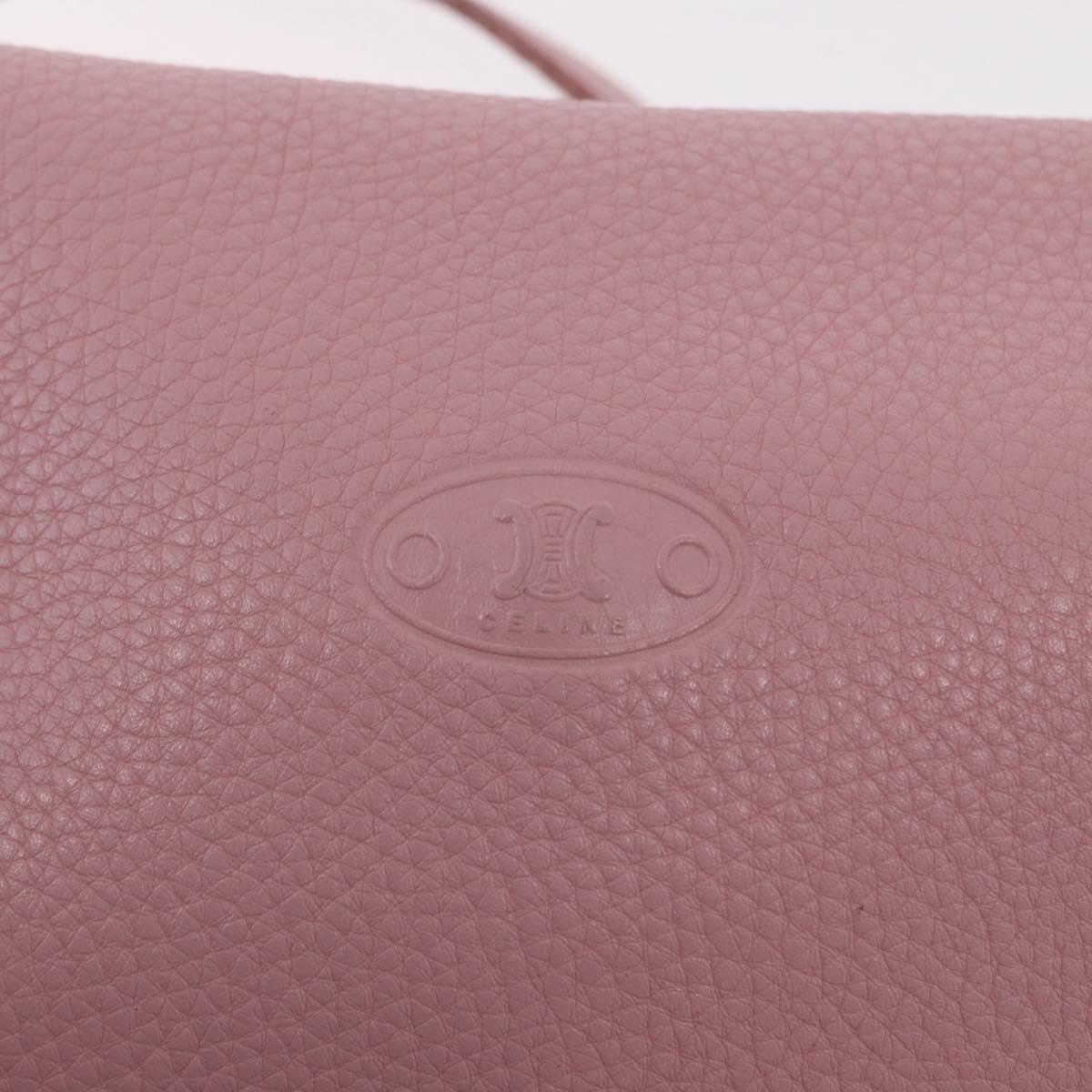 Celine Celine Evening Clutch Smooth Calfskin, PINK, LEATHER, Shoulder bag