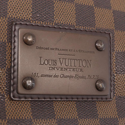 Louis Vuitton Brooklyn Damier, Brown, Canvas, Shoulder Bag