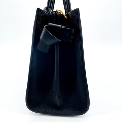 Louis Vuitton Very Monogram Leather, Black, Leather, Tote Bag