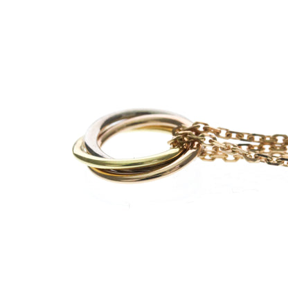 Cartier Trinity Choker 18K Tricolor Gold, Gold, Gold, Necklace