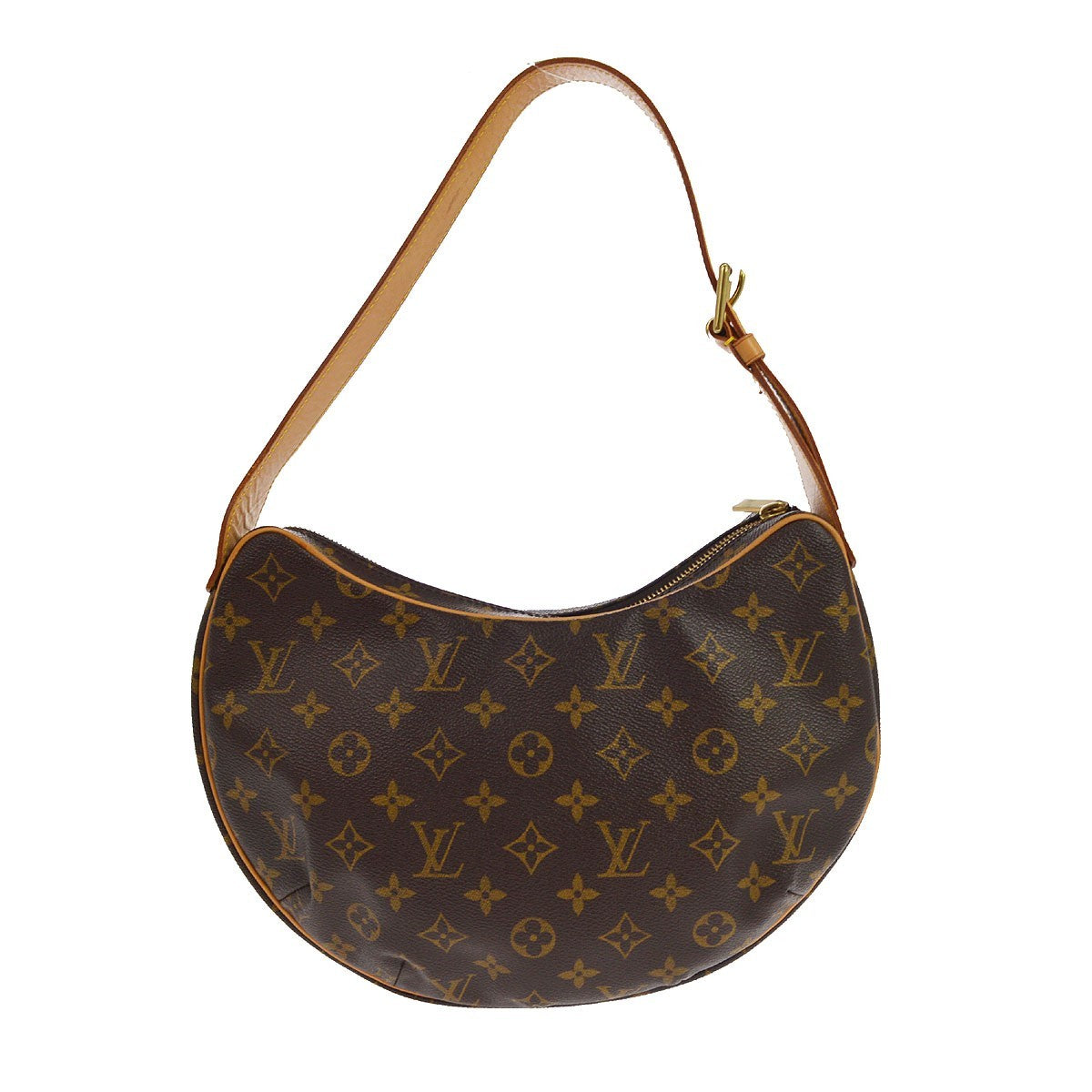 Louis Vuitton Croissant Monogram Canvas, Brown, Canvas, Handbag