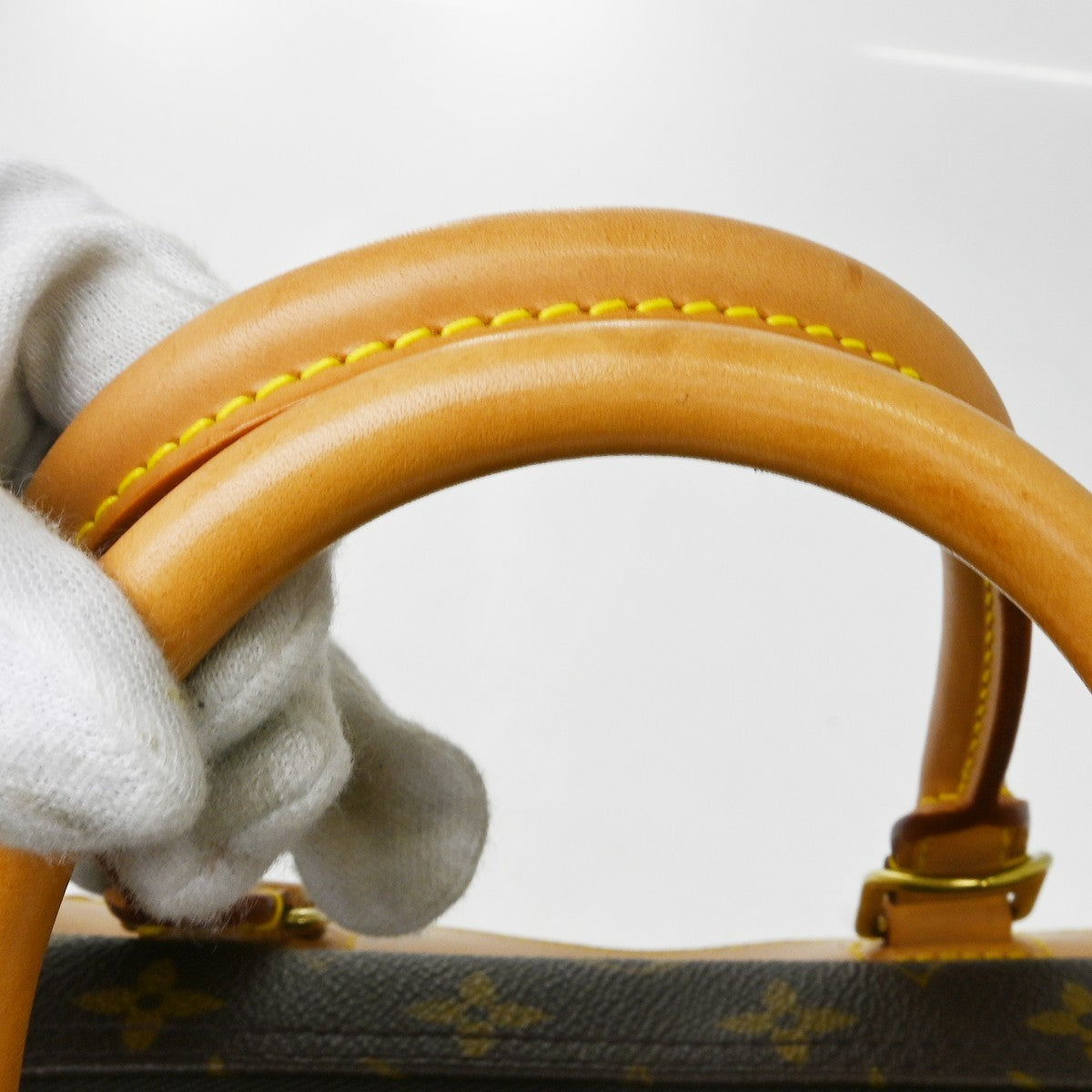 Louis Vuitton Deauville Monogram, Brown, Canvas, Handbag