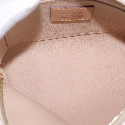 Louis Vuitton Toiletry Pouch Damier, Beige, Canvas, Clutch