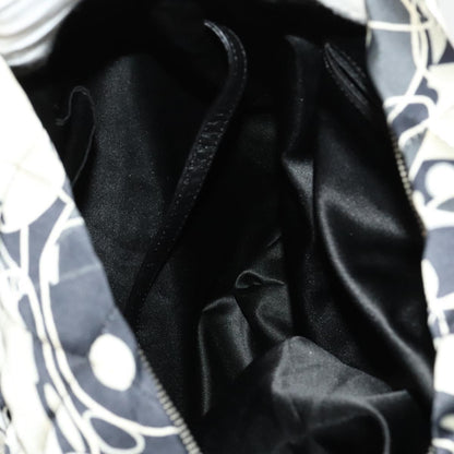 Chanel Kaleidoscope Chain Quilted Printed Satin, Black, Silk, Tote Bag