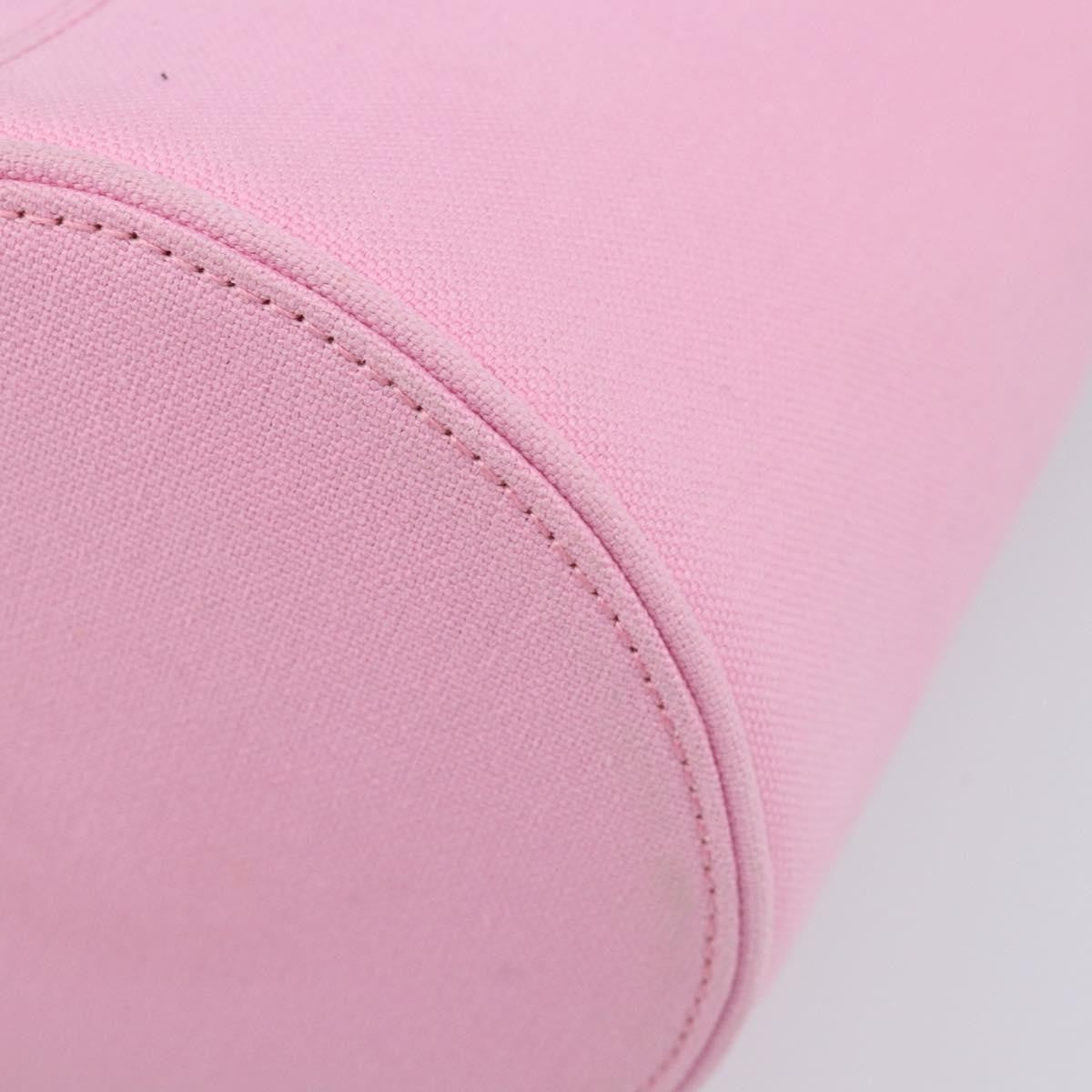 Balenciaga Wave Bucket Printed Canvas, Pink, Canvas, Tote Bag