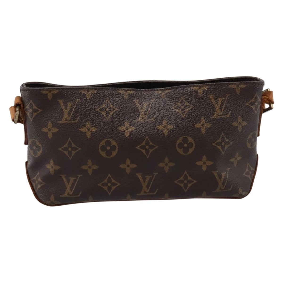 Louis Vuitton Trotteur Monogram Canvas, Brown, Canvas, Handbag