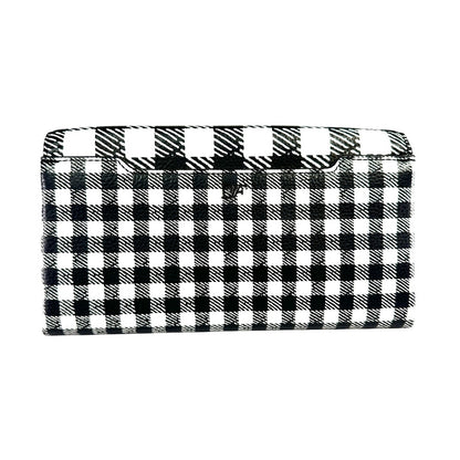 Diane Von Furstenberg Gingham Clutch