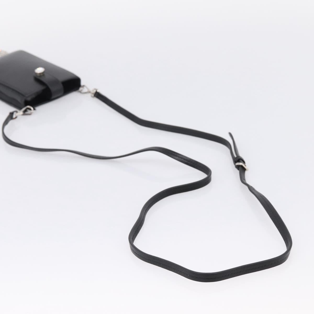 Miu Miu Shoulder Leather, Black, Leather, Shoulder Bag