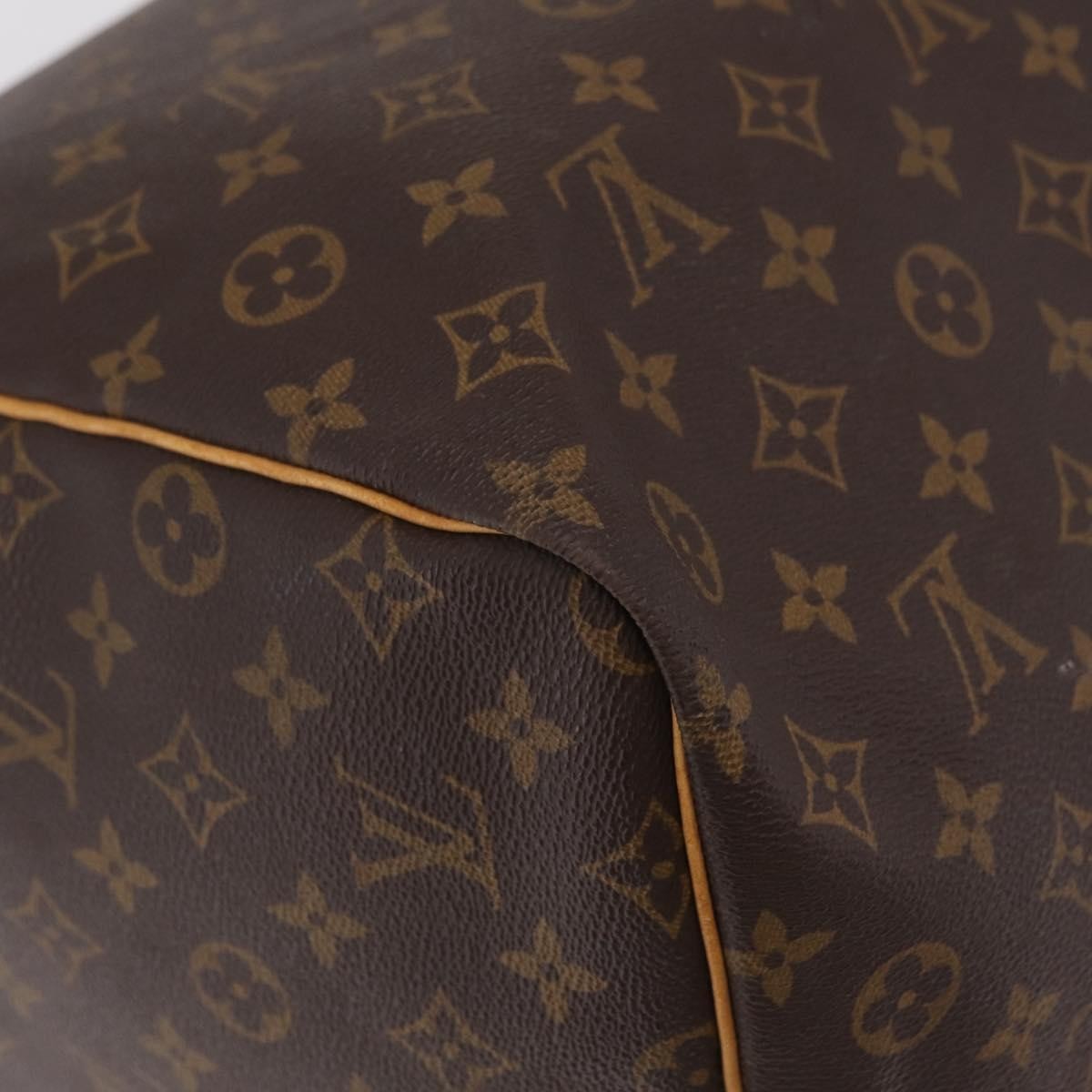 Louis Vuitton Keepall Monogram Canvas, Brown, Canvas, Travel Bag