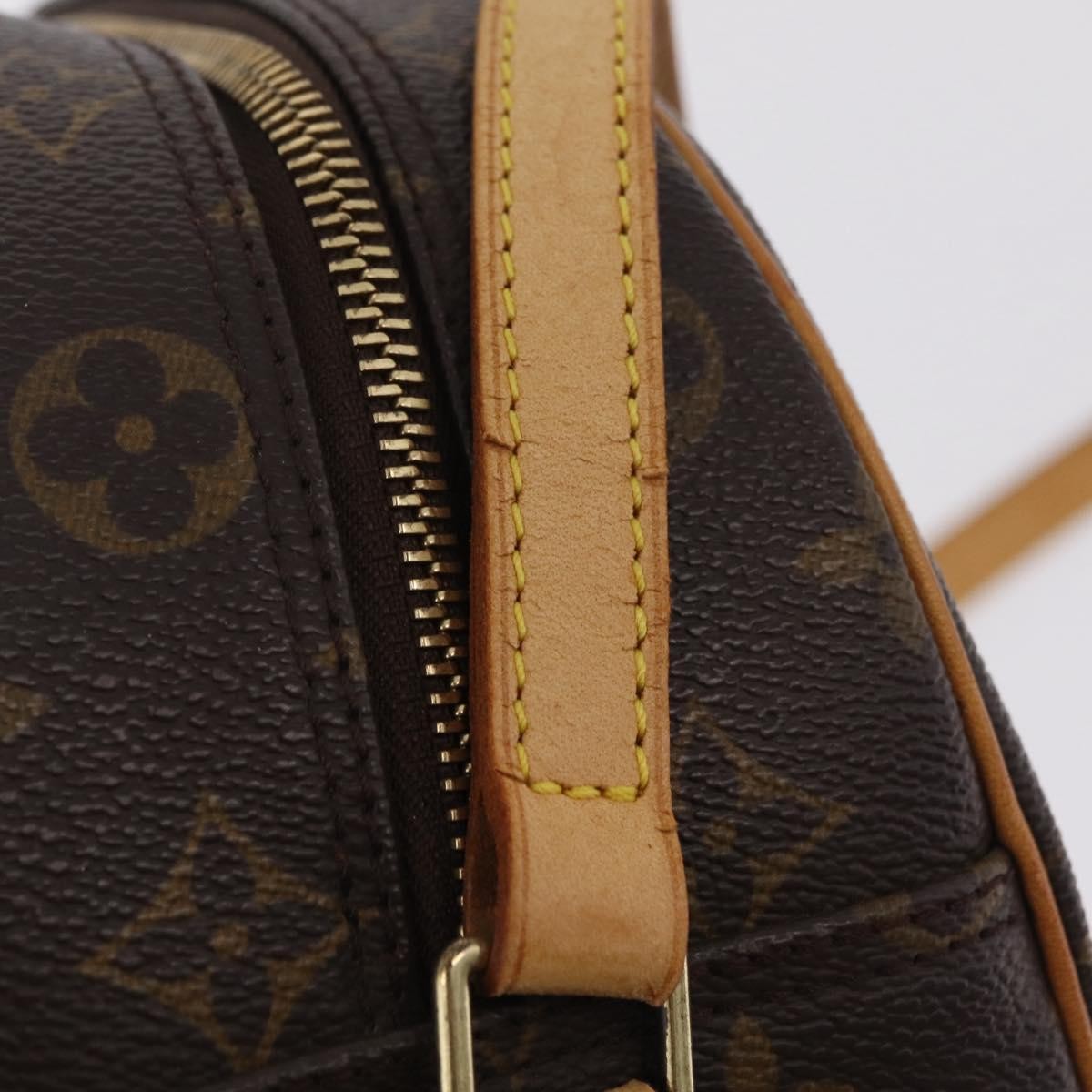 Louis Vuitton Blois Monogram Canvas, Brown, Canvas, Handbag