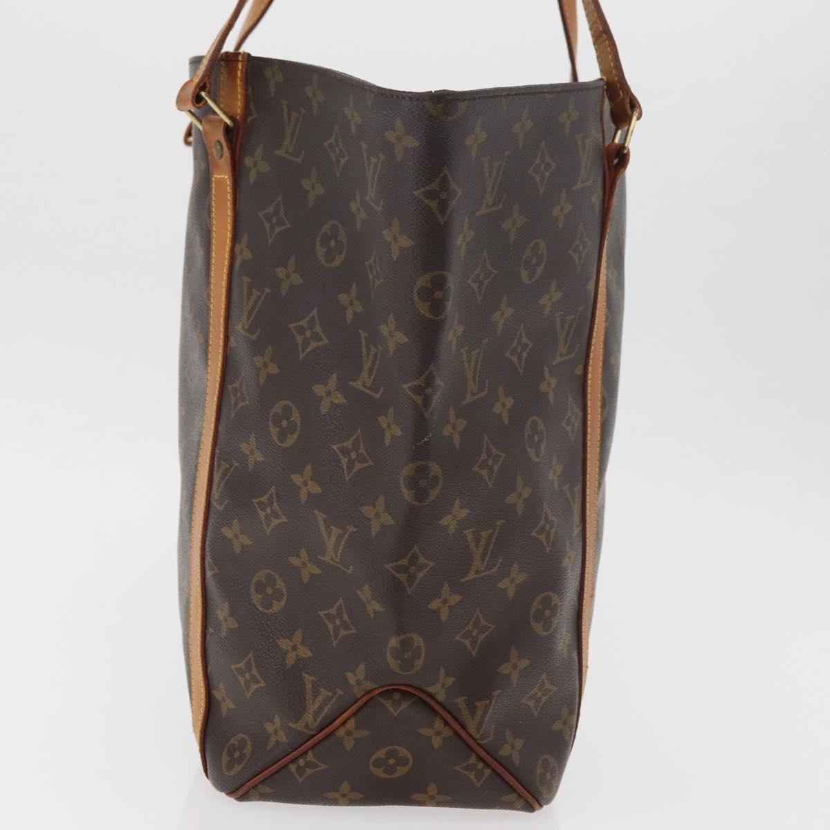 Louis Vuitton Shopping Sac Monogram Canvas, Brown, Canvas, Handbag