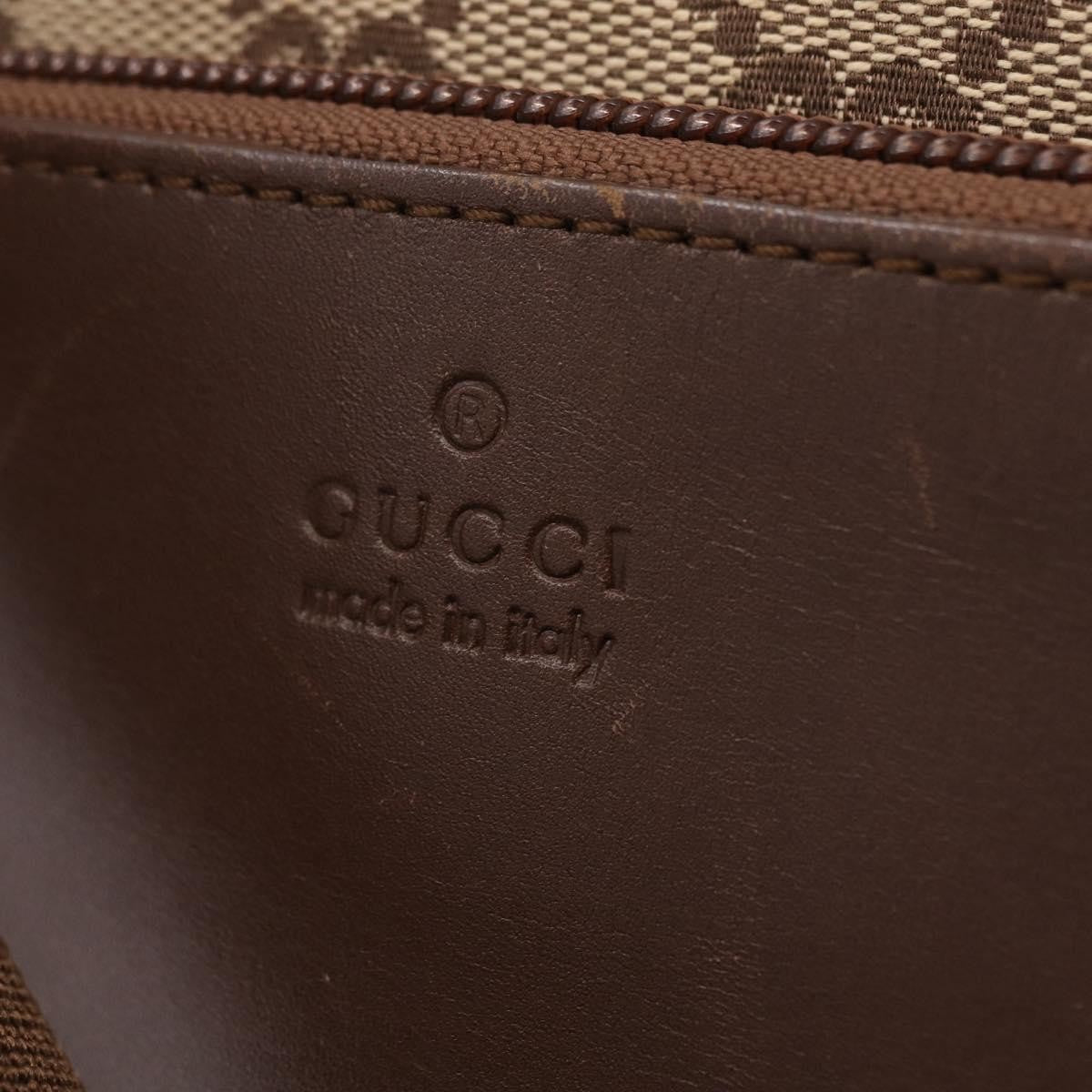 Gucci Convertible Zip GG Canvas, Beige, Canvas, Tote Bag