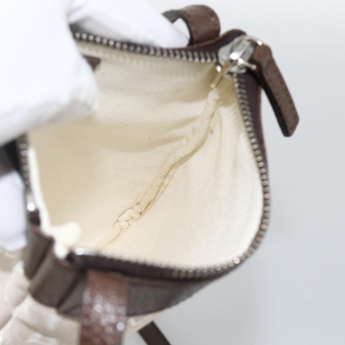 Bvlgari Logomania Canvas with Leather, Beige, Canvas, Shoulder Bag