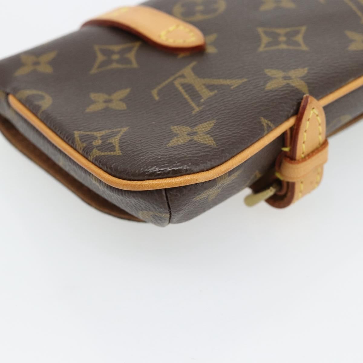 Louis Vuitton Pochette Marrell Monogram Canvas, Brown, Canvas, Clutch