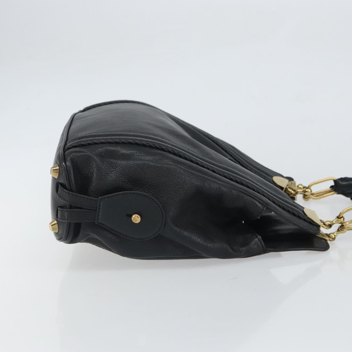 Chloe Irène Leather, Black, Leather, Tote Bag