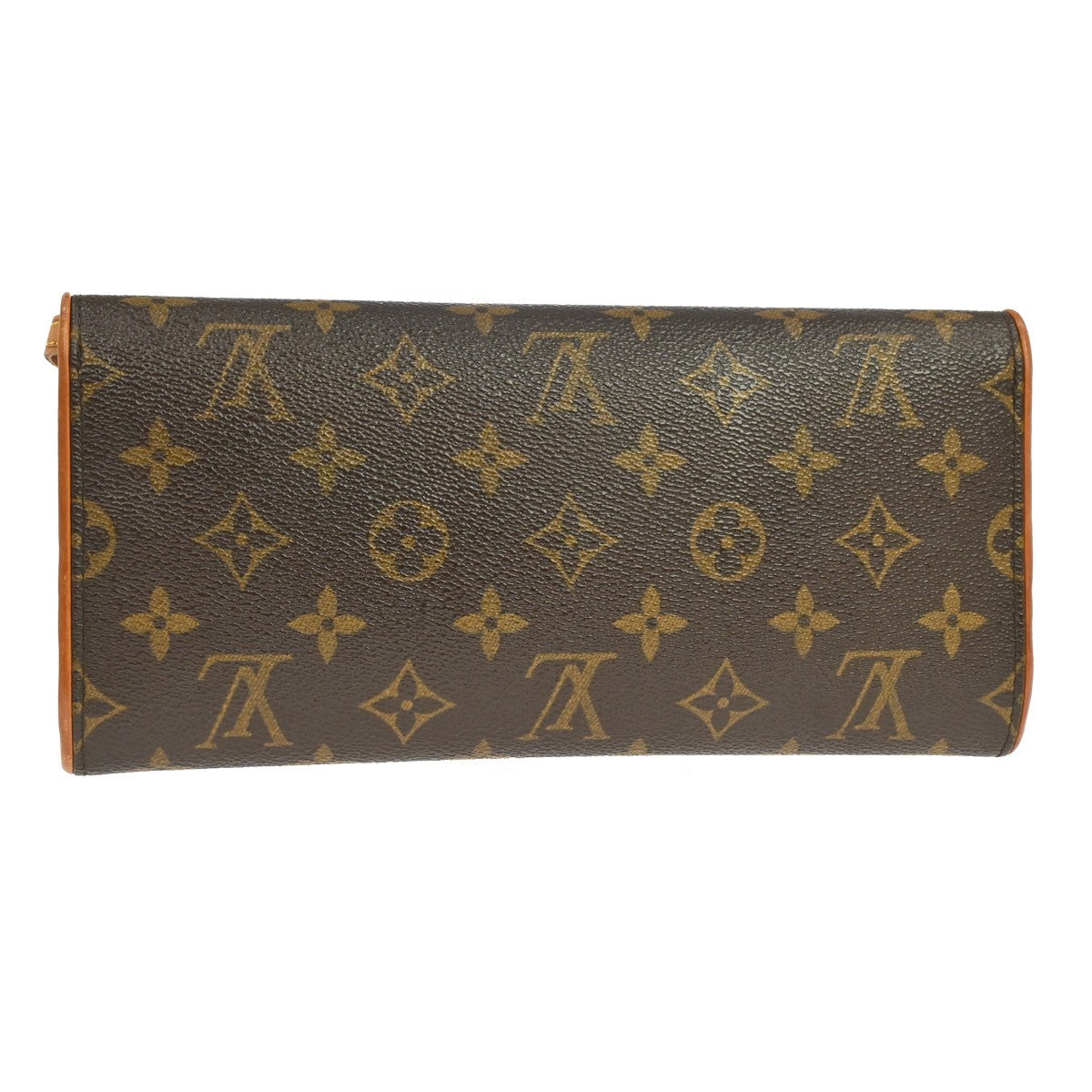Louis Vuitton Twin Monogram, Brown, Canvas, Clutch