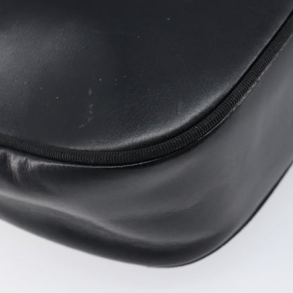 Salvatore Ferragamo Vara Bow Camera Leather, Black, Leather, Shoulder Bag