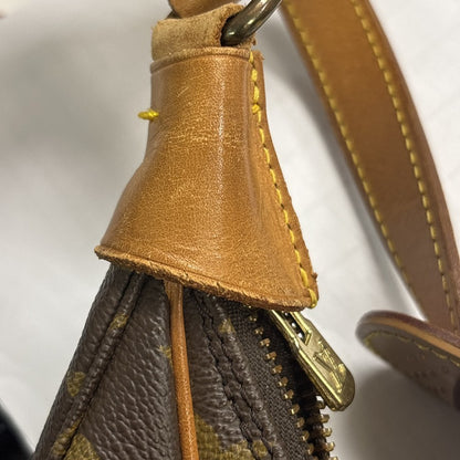 Louis Vuitton Boulogne Monogram Canvas, Brown, Canvas, Handbag
