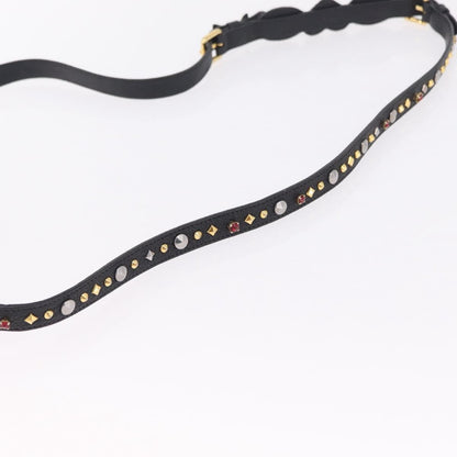 Miu Miu Shoulder Leather, Black, Leather, Shoulder Bag