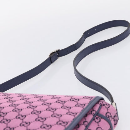Gucci Children's Messenger GG Canvas, Pink, Canvas, Handbag