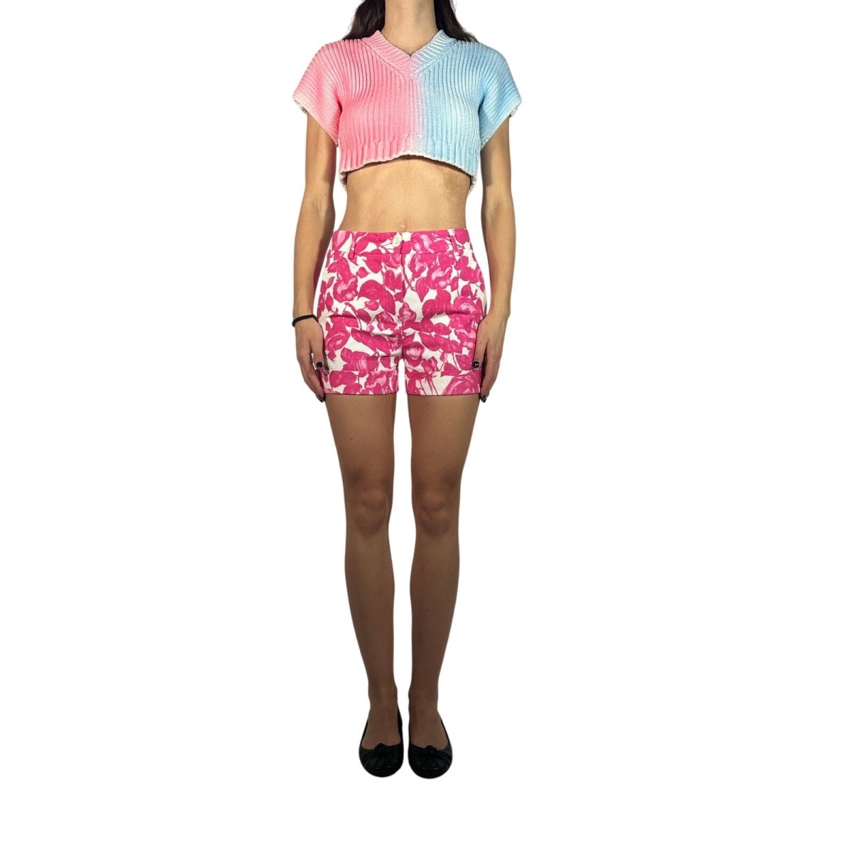 Dolce & Gabbana Floral Print Shorts - Brandsamsara